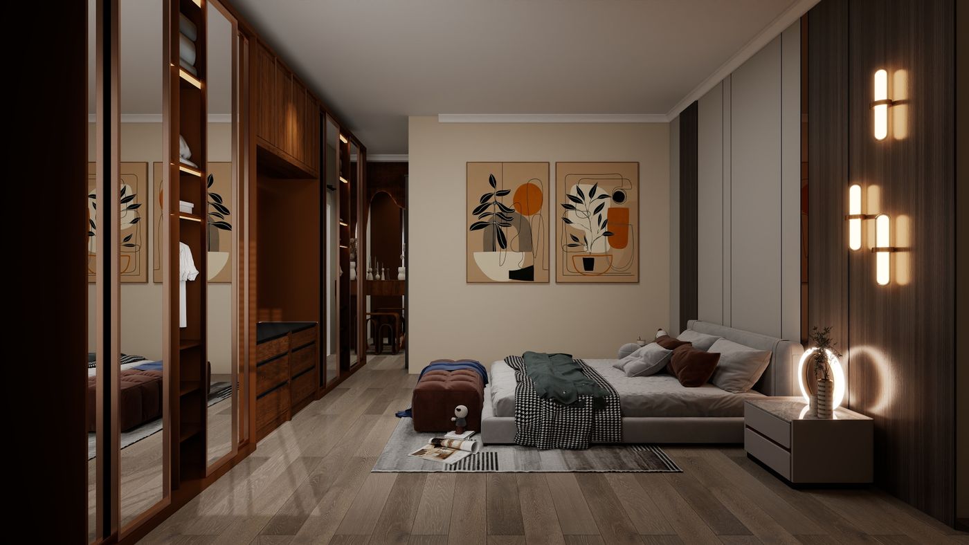 Bedroom built-ins